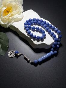 1pc Ramadan Ramadan Single Tassel New Style 45 Beads Prayer Bracelet, Resin Material, Premium Minimalist Design, Suitable For Daily Prayer And Holiday Gift - Multicolor - View 9