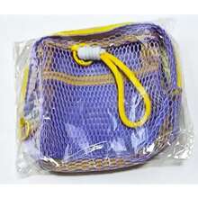 1pc Mini Macaron-Colored,Fresh-Style,High-Quality,Multi-Functional Mesh Storage Bag Features A Cute Wallet-Style Design,A Portable Cosmetic Bag,A Zippered Tissue Holder,And A Tampon Organizer For Girls.Suitable For Home,Travel,Vacation,And School Use - Multicolor - View 13