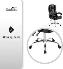 Office Chair - Black - View 7