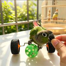 15pcs/10pcs/5pcs/1pc Bird Bell Ball Toy, Jingle Sound Diameter 3.8cm (1.5 Inch), Colorful Cat Teaser Bird Teaser Dog Parrot Toy Ball, Built-In Bell, Interactive Bird Cage Toy, Suitable For Budgies, Lovebirds, Small Birds, Pet Holiday Gift - View 3