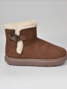 Women Snow Boots - Camel - View 5