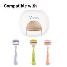 Gillette Venus Gillette Razor Blade Head Travel Protection Case Compact And Portable, Drainage Holes Design - Multicolor - View 8