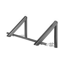 SENDERPICK Grey Wall Mounted Drying Rack Laundry Room Drying Rack Space Saving Clothes Rack - Grey - View 4