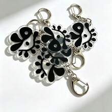 CORTI/S Peripheral Acrylic Keychain, Niche Graffiti Creative Pendant, Concert Fan Support Material, Bag Charm, Christmas Halloween Gift For Friends And Besties, Collectible Commemorative Small Gift - Multicolor - View 4
