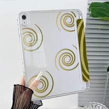 1件智慧翻蓋平板保護殼，附筆槽，自動休眠/喚醒，相容 iPad 9.7/10.2/10.9、7代/8代/10代、Air 2/4/5、Pro 11、Air 11/13 M3 2025、11 A16 2025、Galaxy Tab S10+/S9/A9、Pad、MatePad、Honor Tablet - 彩色 - 查看 3