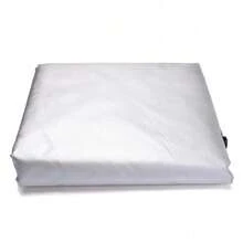 Multi-Size Large Rectangular Table Cover Garden Furniture Protective Cover UV Resistant Suitable For Outdoor Use - Silver - View 10