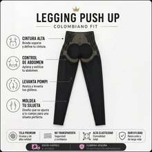 Women Leggings - Negro - View 2
