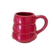 1pc Christmas Tree Ceramic Mug, 300ml/10.14oz Minimalist Style Christmas Theme Coffee Cup Milk Cup, Suitable For Christmas Holiday, Office Gathering, Cute Christmas Gift - Multicolor - View 11