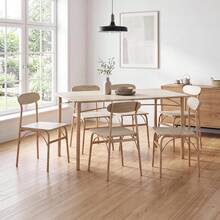 Dining Table & Chair Sets - Beige - View 4