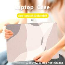 1 ốp bảo vệ cho MacBook, họa tiết in UV bất đối xứng, vỏ bảo vệ laptop tối giản nhẹ bền, phù hợp cho MacBook Air Pro 13.3 13.6 14.2 15.3 16.2 inch, phù hợp cho laptop Neo 13 inch mẫu A3404/D14, D16 - Xem 2