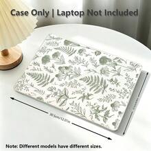1pc Protective Case For MacBook, Leaf, Daisy UV Printed Pattern, Laptop Protective Cover, Minimalist Lightweight Durable Protective Cover Suitable For MacBook Air Pro 13.3 13.6 14.2 15.3 16.2 Inch, Suitable For 13 Inch Neo Laptop Protective Case A3404 Model/ D14, D16 - View 5