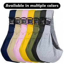 16lb/7.5KG Capacity Adjustable Shoulder Pet Carrier Bag, Breathable Foldable Travel Tote For Small/Medium Dogs & Cats, Suitable For Poodle, Teddy, Pomeranian - Multicolor - View 8
