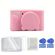 [2+1件] SX740/730HS 相機螢幕保護貼 + 矽膠全覆蓋保護殼，包含2片螢幕保護貼與1個保護殼，全覆蓋相機保護殼，高硬度鋼化玻璃螢幕保護貼，高級相機配件套裝 - 查看 14