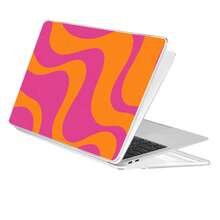 1pc Protective Case, Vintage Wave UV Printed Pattern, Laptop Protective Sleeve, Minimalist Lightweight Durable Protective Case Suitable For 13-Inch Neo Laptop Protective Case A3404 Model/ Air Pro 13.3 13.6 14.2 15.3 16.2 Inch/ Matebook D14/D16 - View 11
