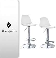 Barstools - White - View 5
