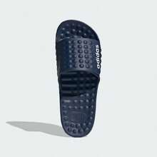 Sandalias Adidas Adissage Azul Marino Chanclas Ajustables Masaje Ligeras Deporte Baño Descanso Huaraches Antideslizantes - Azul - Ver 5
