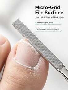 3-In-1 Foot Nail Care Tool, Toe Nail File And Lifter, Professional Nail Debris Remover, Nail File, Ingrown Nail Tool (1/3/5PCS) - 3-in-1 Foot Care Tool - View 7