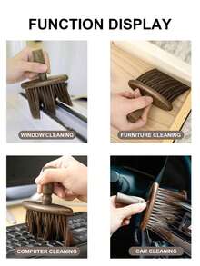 Coffee Bar Accessories Coffee Table Utensils Barista Cleaning Tools Cleaning Brush Grinder Wooden Kitchen Coffee Equipment Home Use - Multicolor - View 8