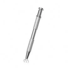 1pc Rhinestone Bead Picking Tool Stainless Steel 4-Prong Tweezers For Beads, Gemstones, Jewelry Parts, Jewelry Making Tool, Suitable For DIY Jewelry Making Accessories - One Size Fits All - View 2