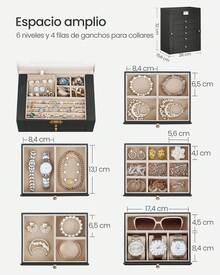 Watch Boxes & Organizers - Black - View 4
