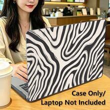 1pc Protective Case, Black & White Zebra Stripe UV Printed Pattern, Laptop Protective Sleeve, Minimalist Lightweight Durable Protective Case Suitable For 13 Inch Neo Laptop Protective Case A3404 Model/ Air Pro 13.3 13.6 14.2 15.3 16.2 Inch/ Matebook D14/D16 - View 4