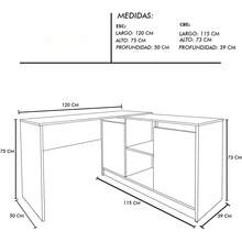 Roller Computer Table - PAROTA/WHITE - View 5