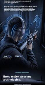 Headphone Bluetooth Over-Ear Acer OHR666: Kualitas Suara Tinggi, Desain Bergaya, Mode Gaming, Daya Tahan Baterai Lama, Latensi Nirkabel Rendah - View 11