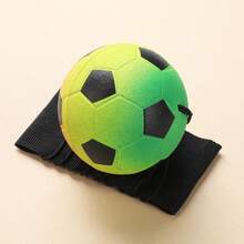 1 Buah Bola dengan Karet Elastis, Bola dengan Tali Pergelangan Tangan, Bola Pantul Neon - MultiWarna - View 6