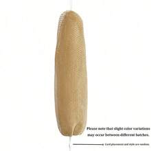 Authentic African Exfoliating Net Sponge, Suitable For Body And Back Scrubbing, Light Beige Nylon Fiber Bathing System, Stretchable Shower Sponge, Suitable For All Skin Types, Ideal For Daily Use - Multiple Styles - View 12