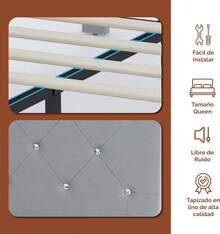 Bed Bases & Foundations - Grey - View 9