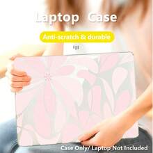 1pc Protective Case For MacBook, Floral UV Printed Pattern, Laptop Protective Sleeve, Minimalist Lightweight Durable Protective Case Suitable For MacBook Air Pro 13.3 13.6 14.2 15.3 16.2 Inch, Suitable For 13 Inch Neo Laptop Protective Case A3404 Model/ D14, D16 - View 2