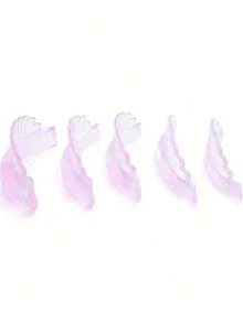 5 Pairs Silicone Eyelash Extension Pads, Eyelash Perming Pads With Sunflower Edge, Eyelash Perming Tool - Multicolor - View 3