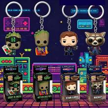 1pc Popular Movie 3-Star Juetan Bear Groot Series Chibi Keychain Pendant, Holiday Party Gift Choice Surprise Small Gift, Movie Anime Merchandise Gift, High Cost-Performance Item - Multicolor - View 3