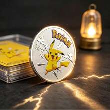 Funko Koin Peringatan Logam Koleksi Pokémon yang Indah dengan Desain Timbul Berwarna Cerah, Dibuat dari Logam Premium dengan Tekstur Halus, Sempurna untuk Koleksi dan Dekorasi, Hadiah Ulang Tahun dan Liburan yang Ideal untuk Penggemar Anime dan Anak-anak - Beraneka warna - View 4