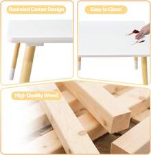 Kids Tables & Chairs - White - View 5