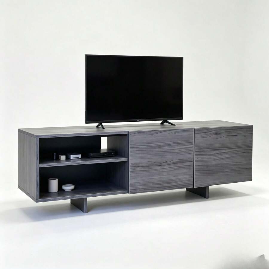 Television Stands & Entertainment Centers - Grey - View 1