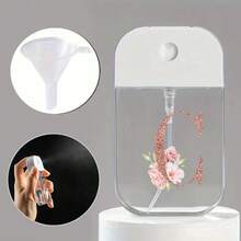 Clear Spray With Funnel Portable Pocket Perfume Bottle Essential Perfume Hand Sanitizer Sub-Packing Bottle Leak-Proof Container Travel Accessories - Clear - View 12