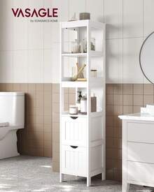 Storage Cabinets - White - View 2