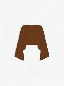 Women's New Summer Knit Top, Suitable For Beach Vacation, Travel And Daily Wear - Caramel - View 8