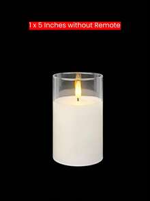 3 buah Lilin Tanpa Asap, Lampu Suasana Liburan, Dengan Pengatur Waktu dan Kontrol Jarak Jauh, Bertenaga Baterai, Lampu Lilin Harapan LED, Cocok untuk Pernikahan, Meja Makan, Halloween, Natal, Hari Valentine, Meja Kerja, Liburan - transparan - View 11