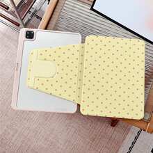 1件平板電腦保護殼，相容 iPad 11/A16/10th/Air4/5/6/Pro 12.9/2024/2025/2020/2021/2022/2023/10.2/10.9/Mini7，相容 Galaxy Tab A8/A9 Plus/S6 Lite/S7/S9FE PLUS/S10 Plus，相容 5/5pro/6/6pro/7/7pro/6s Pro，適用於工作、旅行和居家使用，可折疊平板電腦保護殼 - 彩色 - 查看 1