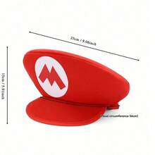 Hasbro 2pcs Super Mario Odyssey Mario Hat, Halloween Cosplay Prop, Party Hobby Collectible - Multi-color - View 3