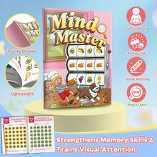 Visual Puzzle & Focus Training Activity Notebook, Spot The Difference ...