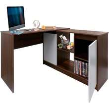 Roller Computer Table - PAROTA/WHITE - View 2