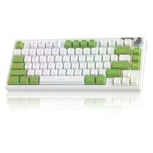 75% MageGee TS75 RGB Gaming Membrane Keyboard, RGB Lighting, Knob Volume Control, 19-Key Anti-Ghosting Office Keyboard, Small & Mini Keyboard For PC/ Laptop/ Win/ Macos/ Family/ Gift - View 4