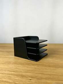 1 buah Organizer Kertas Tempel Meja 4 Lapis yang Dapat Ditumpuk, Cocok untuk Kertas Tempel Persegi, Kotak Penyimpanan Stiker Aneka Warna, Mudah Diakses, Organizer Meja Minimalis, Rak Display Alat Tulis Portabel, Cocok untuk Kantor, Rumah, Tempat Belajar Siswa, Pengorganisasian Alat Tulis Sekolah, Ciptakan Meja yang Bersih dan Rapi, Rak Penyimpanan Klasifikasi Alat Tulis - MultiWarna - View 7