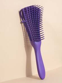 Comb Set, 9-Row Nylon Air Cushion Styling Comb, Fine Tooth Comb, Suitable For African Hair Types, Including Curly, Wavy, Spiral Hair, Wet/Dry/Oily/Coarse/Long Hair, Easily Detangle Curly Hair, Includes Spray Bottle - Multicolor - View 5