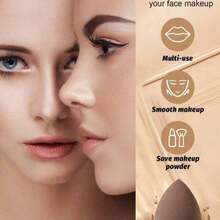This Makeup Brush Set Includes Eyeshadow Brush, Eyebrow Brush, Foundation Brush, Powder Brush And Highlighter Brush. It Is Perfect For Daily Makeup, An Excellent Gift, And Can Create A Professional And Exquisite Makeup Look. - Coffee Brown - View 2