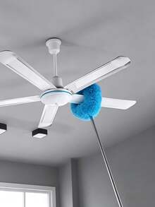 1pc Extendable Microfiber Ceiling Fan Duster, Washable And Reusable Dusting Tool, Multi-Functional Home Cleaning Tool, Suitable For High Ceilings, Furniture, Car Interior, Cleaning Supplies, Home Goods, Car Accessories, Household Cleaning Supplies - A - View 4