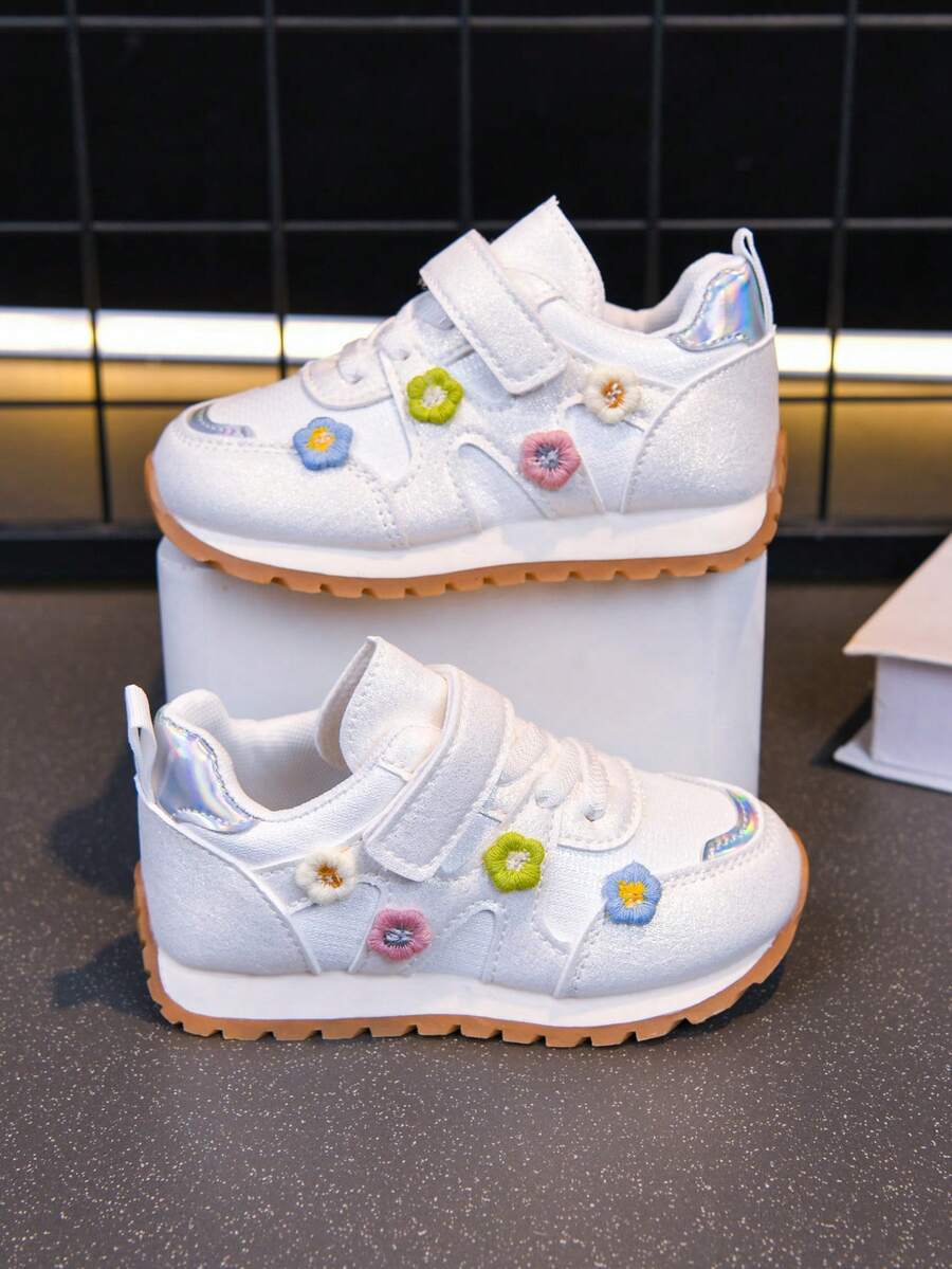 1 Pair Baby Outdoor Walking Sports Shoes - White - View 1